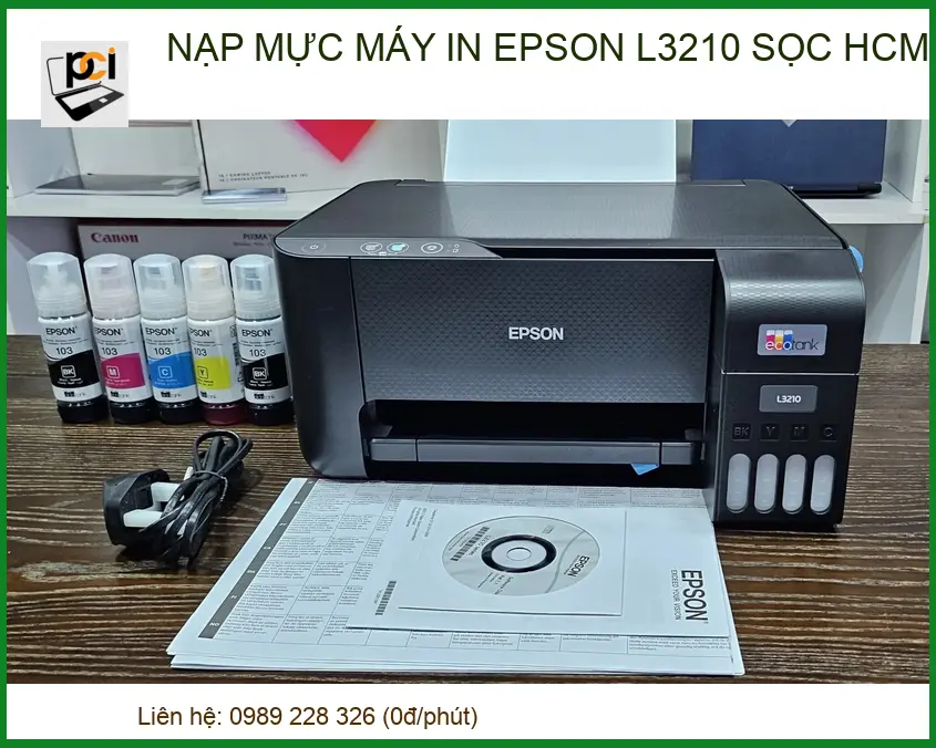 Nạp Mực Máy In Epson L3210 Sọc HCM – Dịch Vụ Sửa Chữa Uy Tín Giá Rẻ