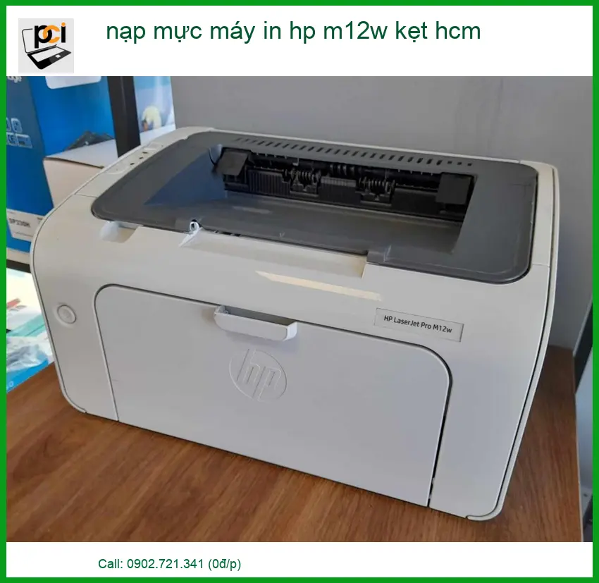Nạp Mực Máy In HP M12w Bị Kẹt Giấy tại TP.HCM: Giải Pháp Tức Thì