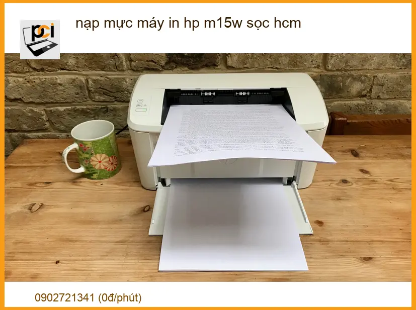 Nạp Mực Máy In HP M15w Sọc HCM: Xử Lý Triệt Để, Bản In Sắc Nét