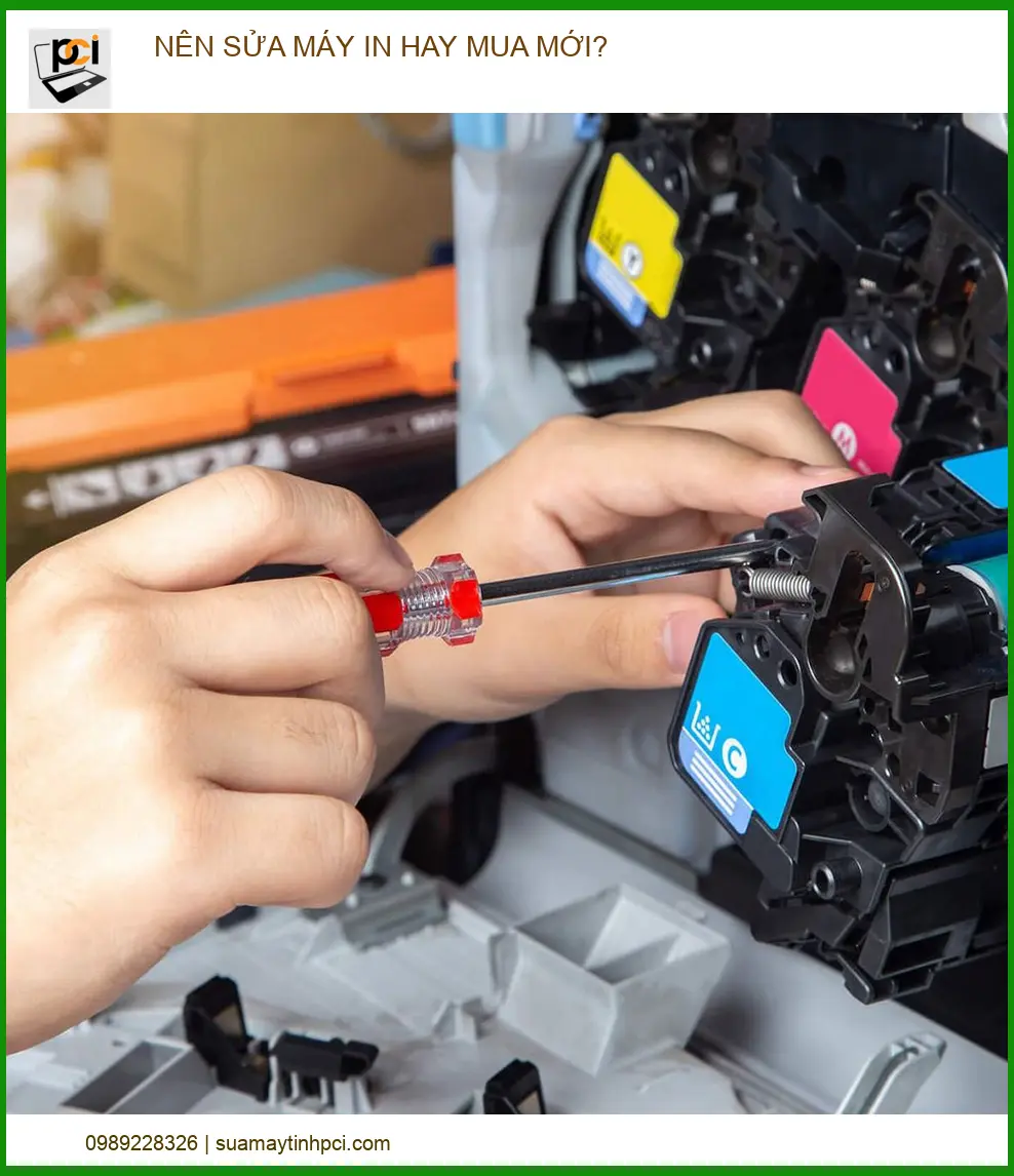 Nên sửa máy in hay mua mới? Chuyên gia giải đáp chi tiết từ A-Z