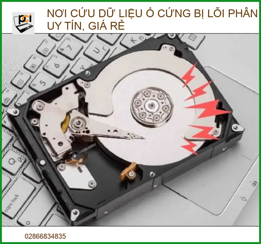 Nơi cứu dữ liệu ổ cứng bị lỗi phân vùng – Uy tín, giá rẻ 2026