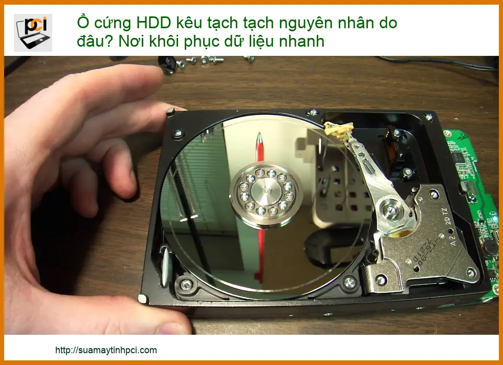 Ổ cứng HDD kêu tạch tạch nguyên nhân do đâu? Nơi khôi phục dữ liệu nhanh uy tín