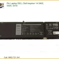 Thay Pin Laptop Dell Inspiron 14 5402, 5405, 5410 Zin Chính Hãng - Lấy Liền Tại Chỗ