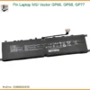 Thay Pin Laptop Msi Vector Gp66, Gp68, Gp77 Zin Chính Hãng - Lấy Liền Tại Chỗ