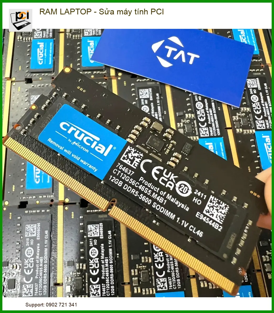 Nâng Cấp, Thay Mới Ram Laptop Chính Hãng – Giá Tốt Nhất