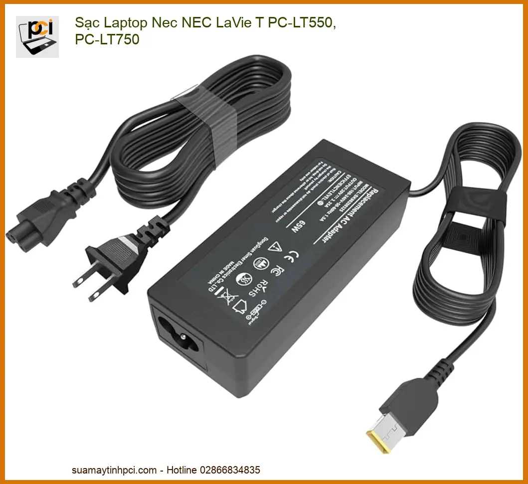 Sạc chuẩn zin, an toàn tuyệt đối cho laptop NEC LaVie của bạn.