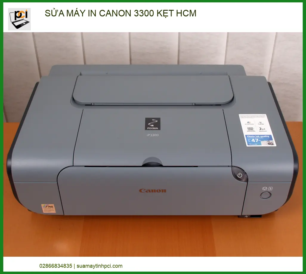 Dịch Vụ Sửa Máy In Canon 3300 Kẹt Giấy Tại TP.HCM Uy Tín, Lấy Liền