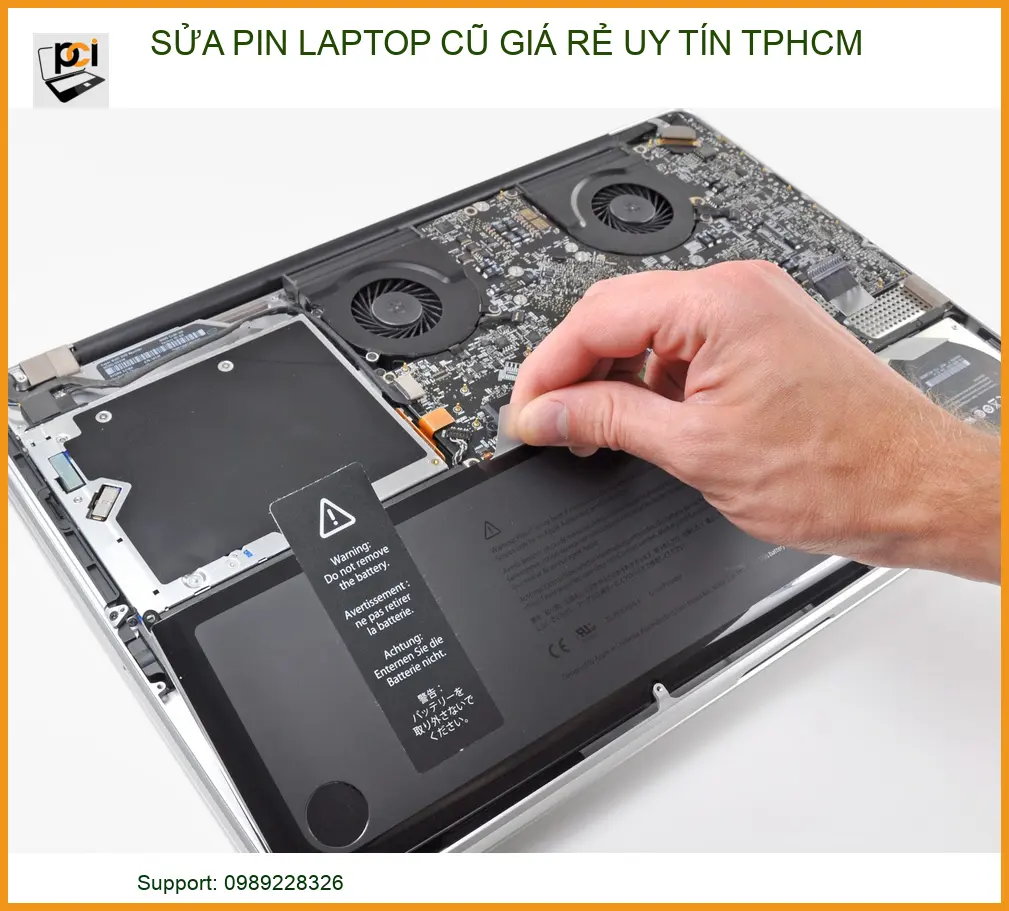 Dịch vụ sửa pin laptop cũ giá rẻ uy tín TP.HCM – Tư vấn chuyên gia 2026