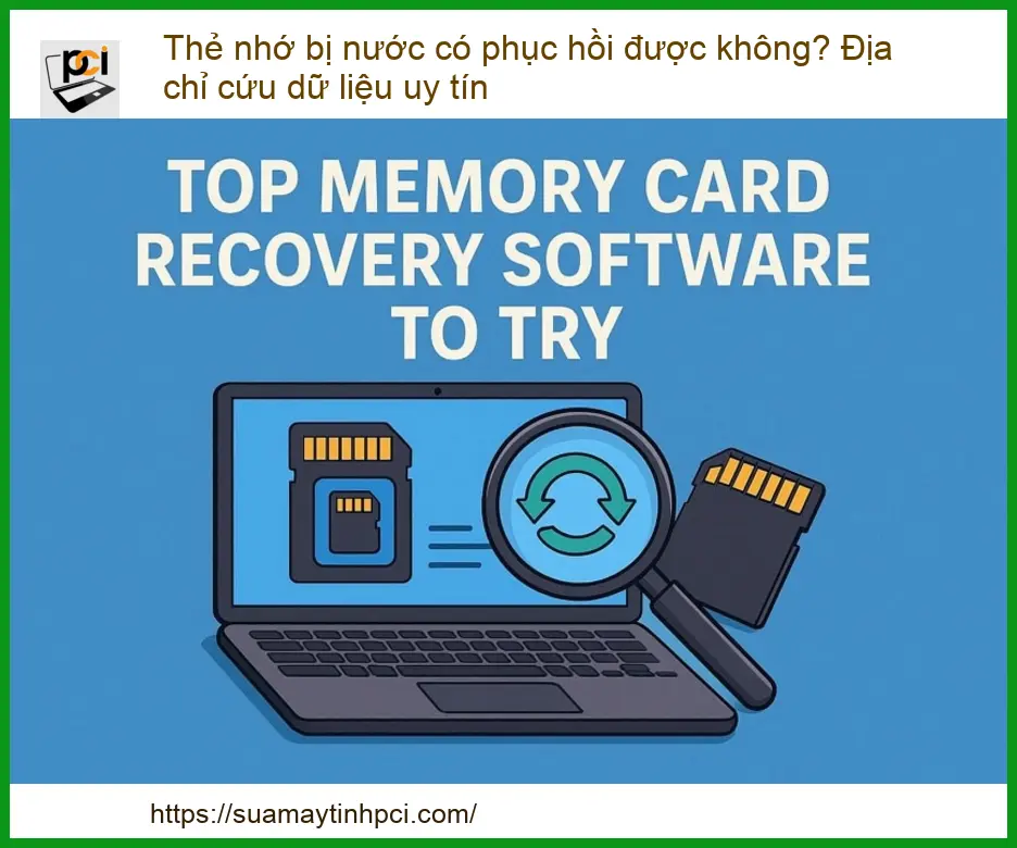 Thẻ nhớ bị nước có phục hồi được không? Địa chỉ cứu dữ liệu uy tín