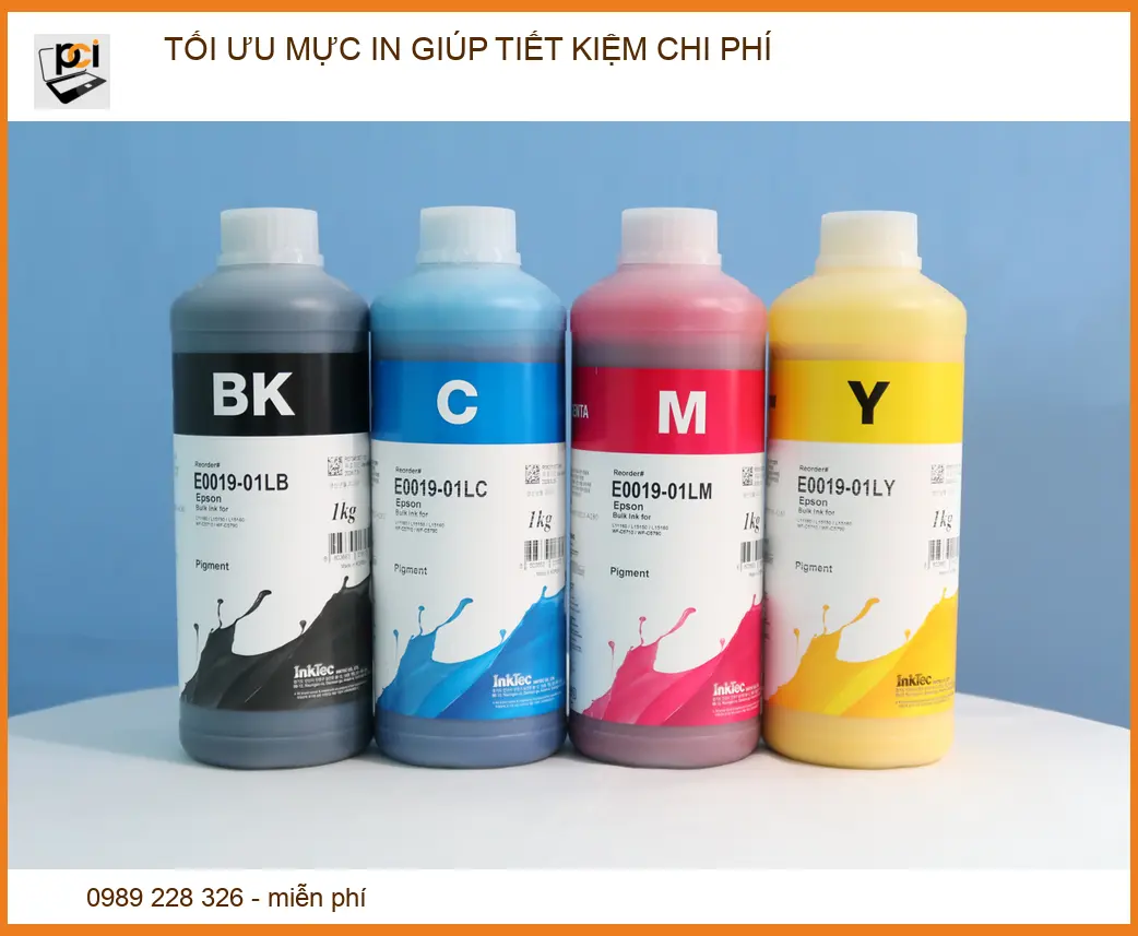 Tối ưu mực in giúp tiết kiệm chi phí: Hướng dẫn chuyên sâu từ chuyên gia PCI