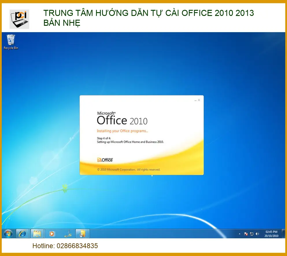 Hướng Dẫn Tự Cài Office 2010 2013 Bản Nhẹ: Bí Quyết Từ Chuyên Gia PCI