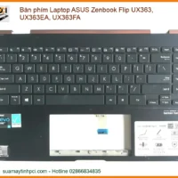 Bàn phím Laptop ASUS Zenbook Flip UX363, UX363EA, UX363FA - Thay Mới Chính Hãng, Lấy Liền Tại TPHCM