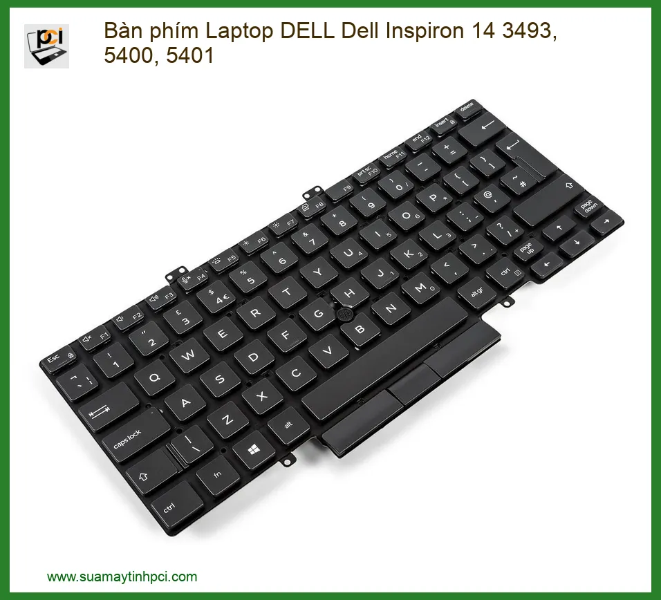 Bàn phím Laptop DELL Dell Inspiron 14 3493, 5400, 5401 - Thay Mới, Lấy Ngay