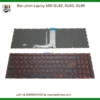 Bàn Phím Laptop Msi Gl62 Gl63 Gl65 Zin - Công Ty Thay Thế Lấy Liền Tphcm