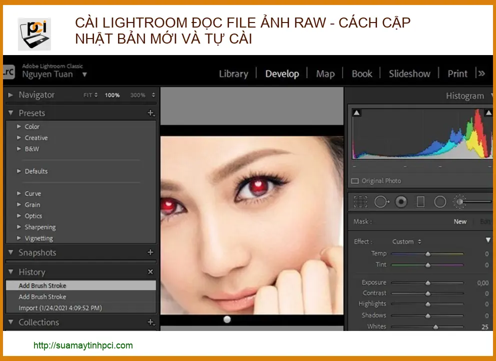 Hướng dẫn cài Lightroom đọc file Raw: Cập nhật bản mới nhất từ A-Z