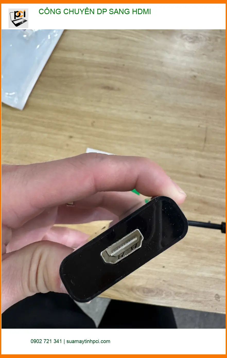 Chỗ Cổng Chuyển DP sang HDMI Quận 10 Uy tín - Anh Bảo IT review ảnh thực tế 1