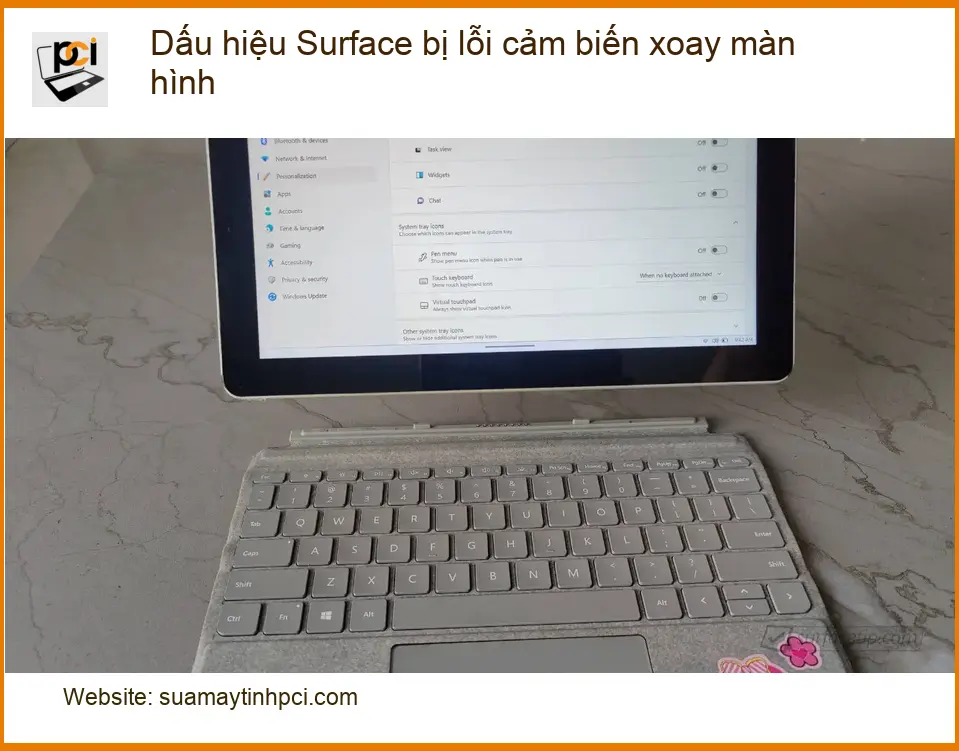 Dấu hiệu bị lỗi cảm biến xoay màn hình laptop – Cách tự xử lý tại nhà