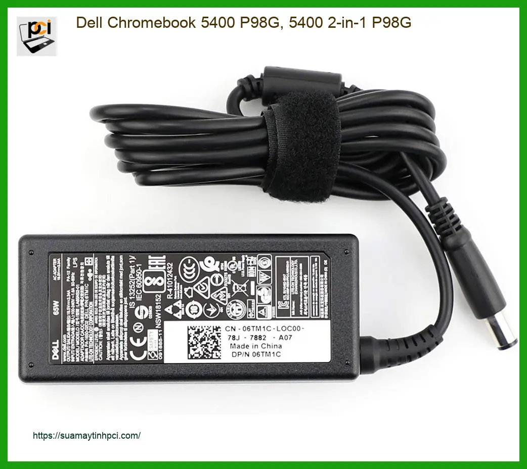 Sạc Laptop DELL Chromebook P98G - Giao Nhanh TPHCM | Có hàng