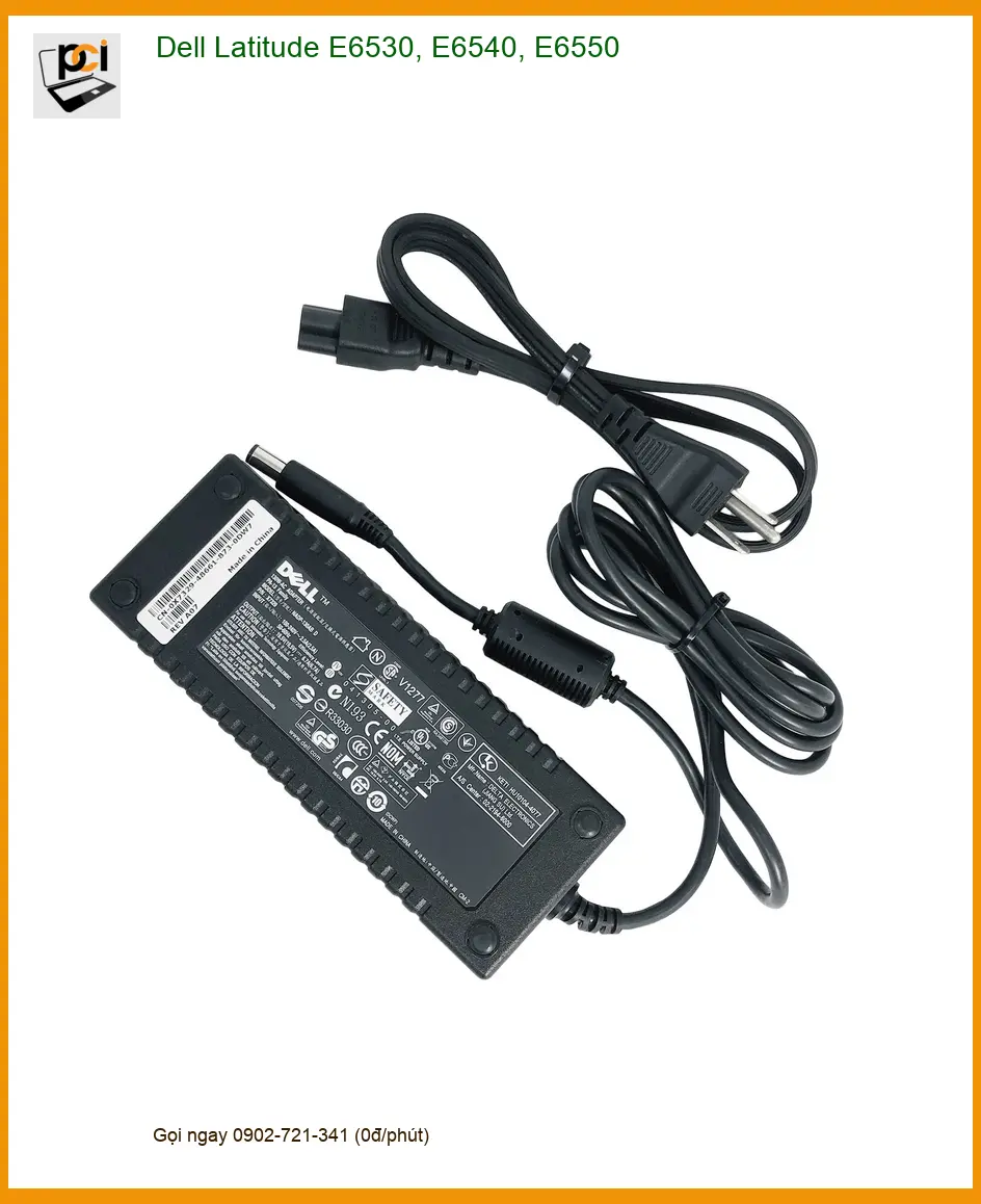 Sạc Laptop Dell Latitude E6530 E6540 E6550 - Dịch vụ thay lấy liền TPHCM