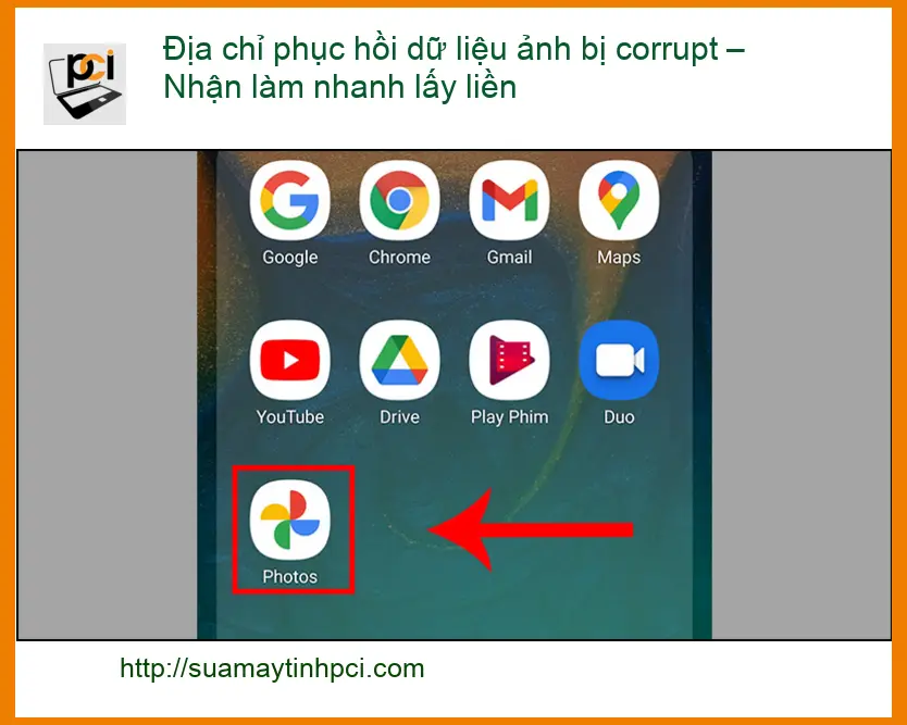 Khôi Phục Dữ Liệu Ảnh Bị Corrupt Lấy Liền – Dịch vụ cấp tốc TPHCM