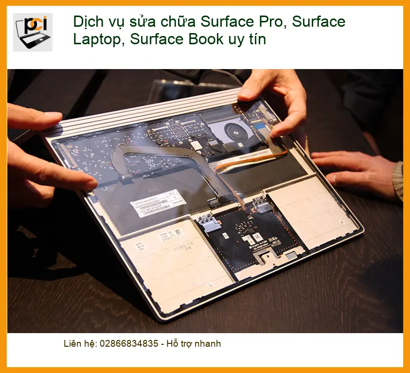 Sửa chữa Pro, Laptop, Book uy tín TPHCM – Cửa hàng sửa Surface