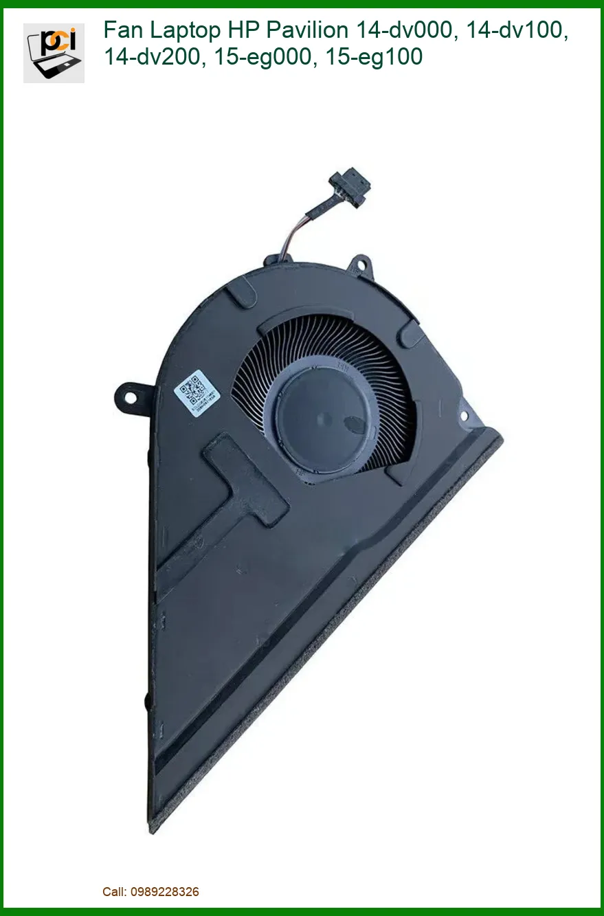 Quạt tản nhiệt Laptop HP Pavilion 14-dv000, 15-eg000 - Địa chỉ thay lấy ngay TPHCM