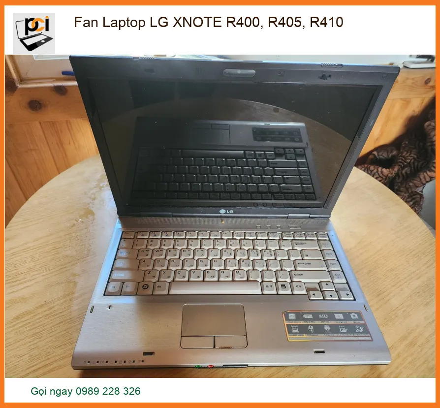 Quạt Tản Nhiệt Laptop LG XNOTE R400, R405, R410 Chính Hãng | Thay Thế Tận Nơi Nhanh Chóng