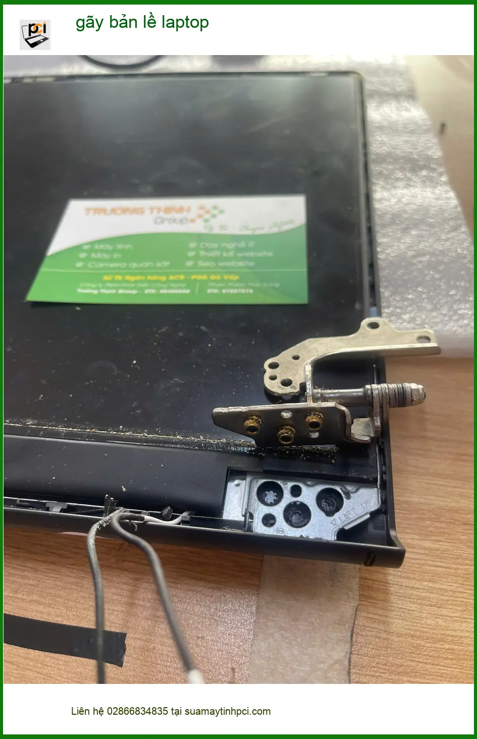 Cửa hàng sửa chữa bản lề laptop gãy Quận Thủ Đức – Anh Khánh