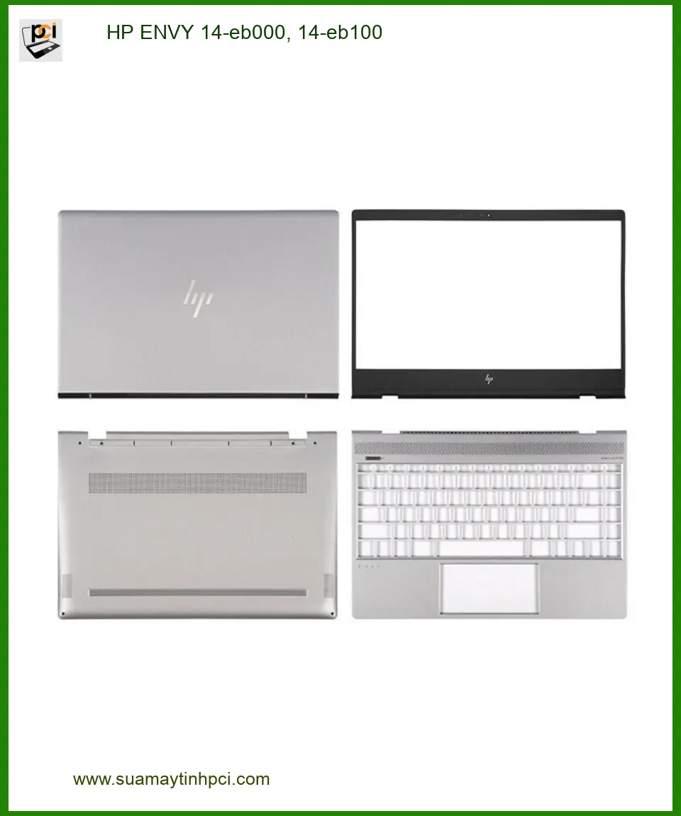 Vỏ Laptop HP ENVY 14-eb000/14-eb100 - Địa Chỉ Thay Giá Rẻ TPHCM