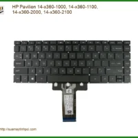 Bàn phím Laptop HP Pavilion 14-x360 - Thay Lấy Ngay, Giá Rẻ Tại Cửa Hàng TPHCM