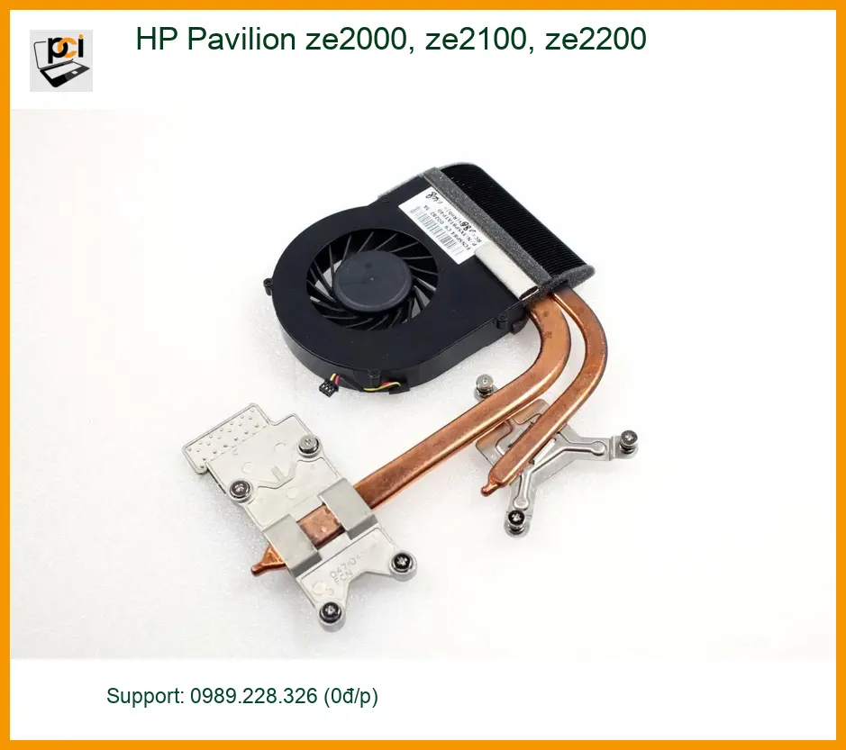 Quạt Laptop HP Pavilion ze2000/2100/2200 - Thay Lấy Ngay TPHCM