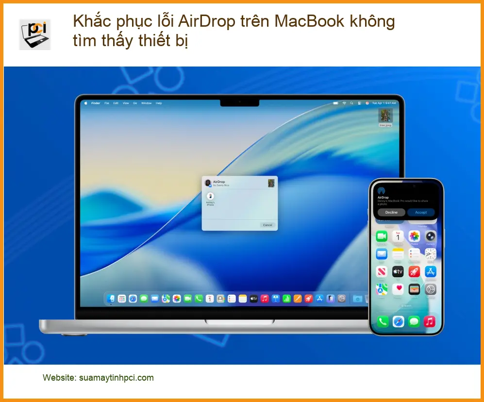 Macbook Khắc phục lỗi AirDrop không tìm thấy thiết bị – Trung tâm hỗ trợ