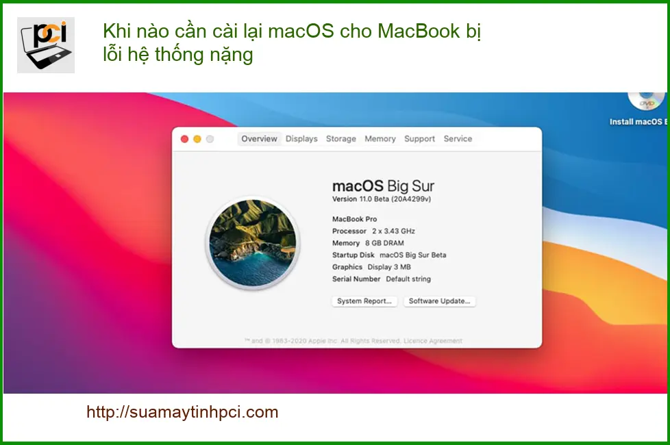 Macbook Khi nào cần cài lại macOS bị lỗi nặng – Trung tâm hỗ trợ gần đây