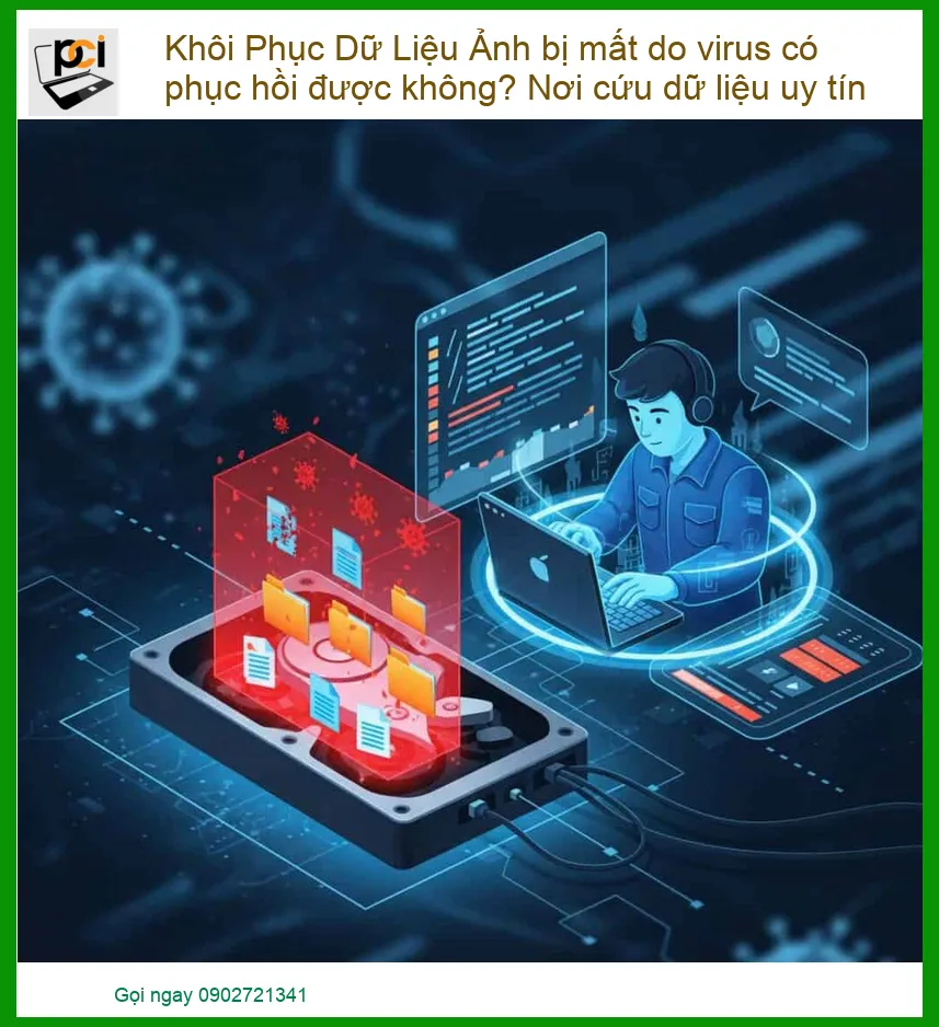 Khôi Phục Dữ Liệu Ảnh Bị Mất Do Virus: Có Thể Không? Nơi Cứu Dữ Liệu Uy Tín