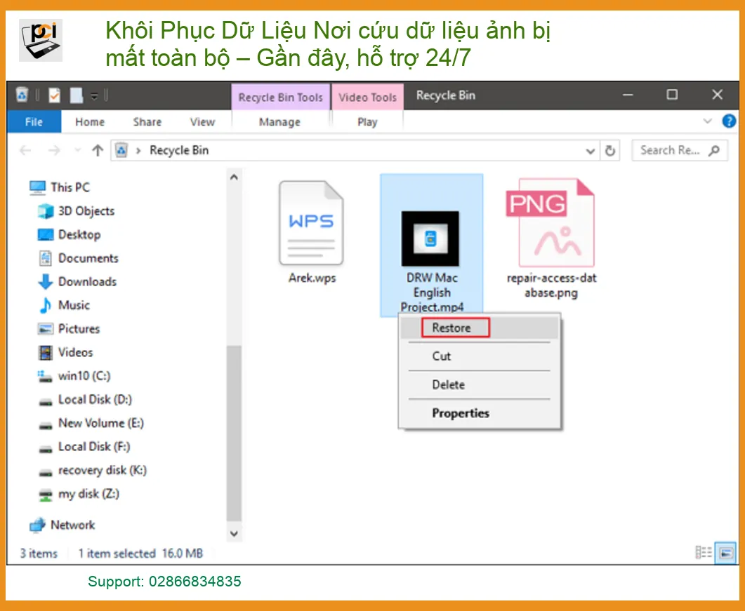 Mất Dữ Liệu Ảnh Toàn Bộ – Khôi Phục Dữ Liệu Nơi Cứu Dữ Liệu Uy Tín, Hỗ Trợ 24/7