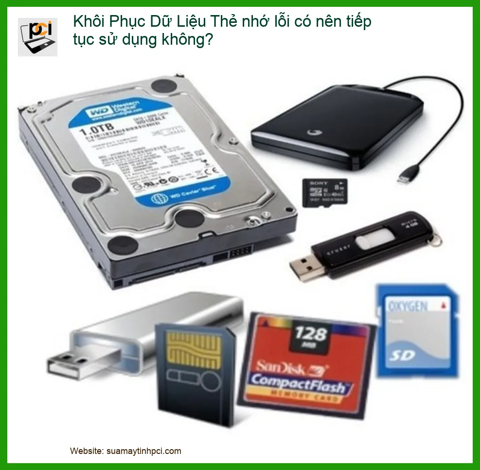 Khôi Phục Dữ Liệu Thẻ Nhớ Lỗi Có Nên Tiếp Tục Sử Dụng Không? – Giải Pháp Khôi Phục Dữ Liệu Nhanh Chóng