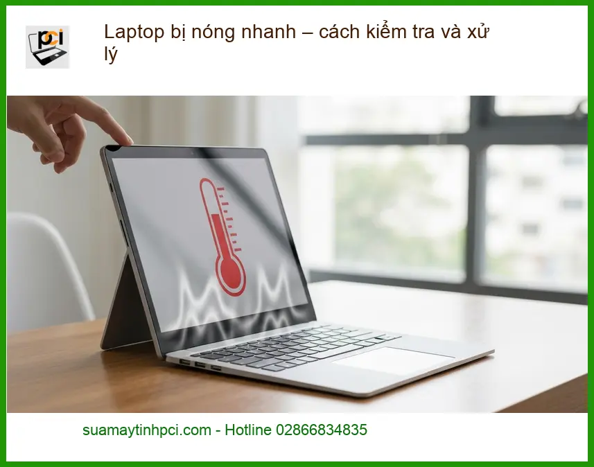 Laptop bị nóng nhanh – cách kiểm tra, xử lý hiệu quả - Trung tâm hỗ trợ gần đây