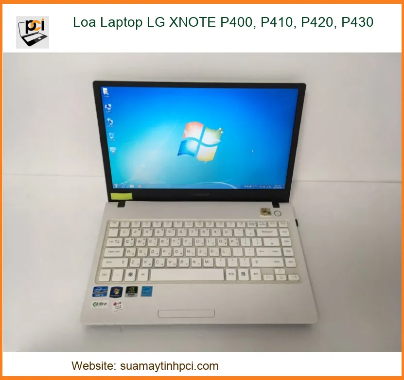 Loa Laptop LG XNOTE P400, P410, P420, P430 - Địa chỉ sửa lấy ngay TPHCM