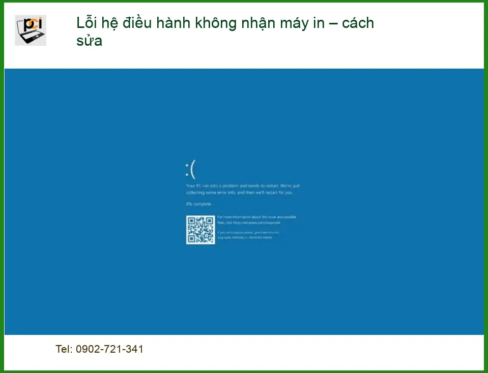 Thủ thuật Máy in Lỗi hệ điều hành không nhận máy – Sửa nhanh tận nơi