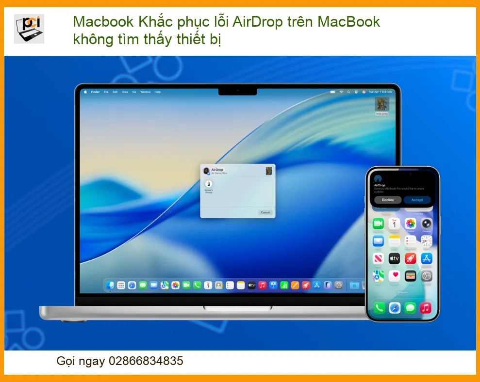 Khắc phục lỗi AirDrop trên MacBook không tìm thấy thiết bị: Hướng dẫn chi tiết từ A đến Z