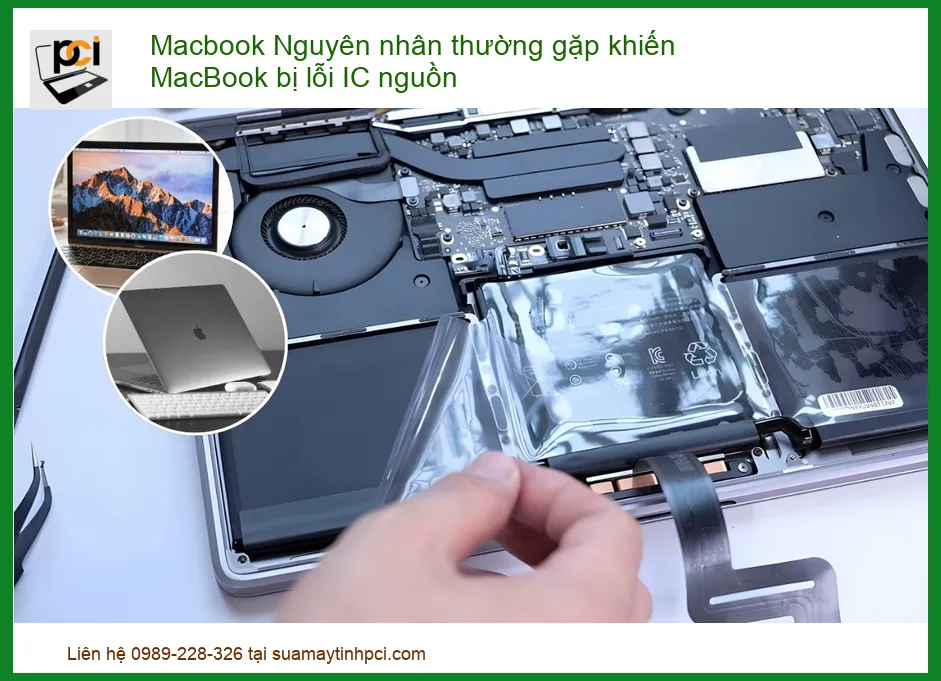 Macbook Bị Lỗi IC Nguồn: Nguyên Nhân, Dấu Hiệu & Cách Khắc Phục Hiệu Quả
