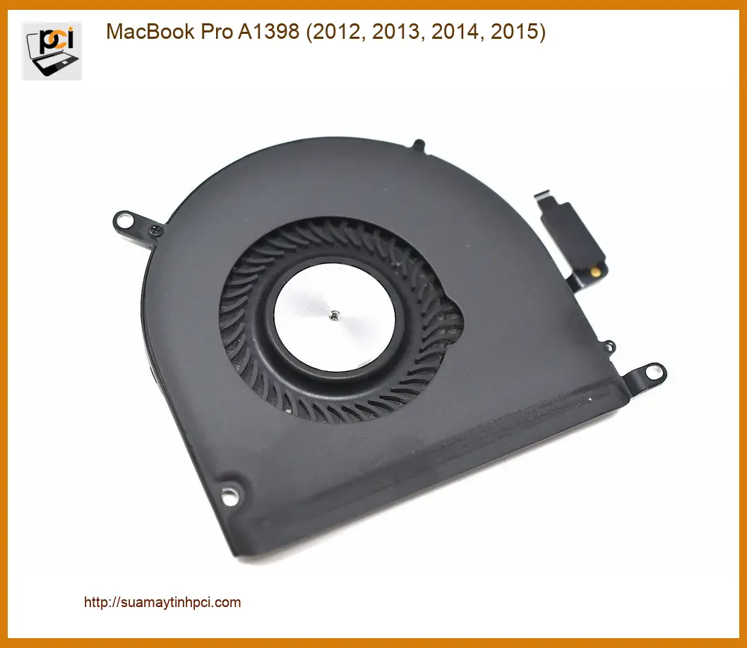 Fan Laptop APPLE MacBook Pro A1398 - Thay Fan Macbook Nhanh TPHCM Giá Rẻ