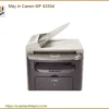 Máy in Canon MF 4330d Đa Năng | Dịch Vụ Bơm Mực, Sửa Chữa Tận Nơi TP.HCM