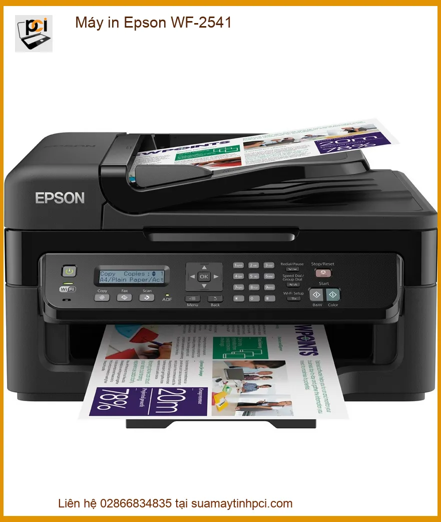 Máy in Epson WF-2541 Chính Hãng, Giá Rẻ | Sửa Chữa, Bơm Mực Tận Nơi
