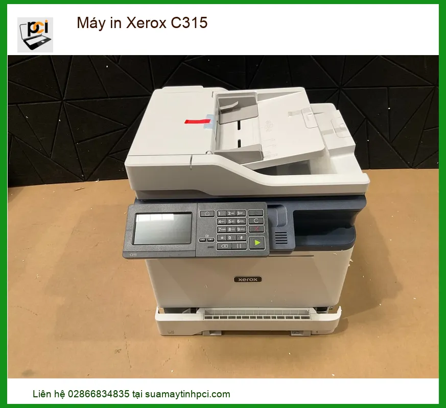 Sửa máy in màu đa năng Xerox C315 - Địa chỉ sửa chữa lấy liền tại TPHCM