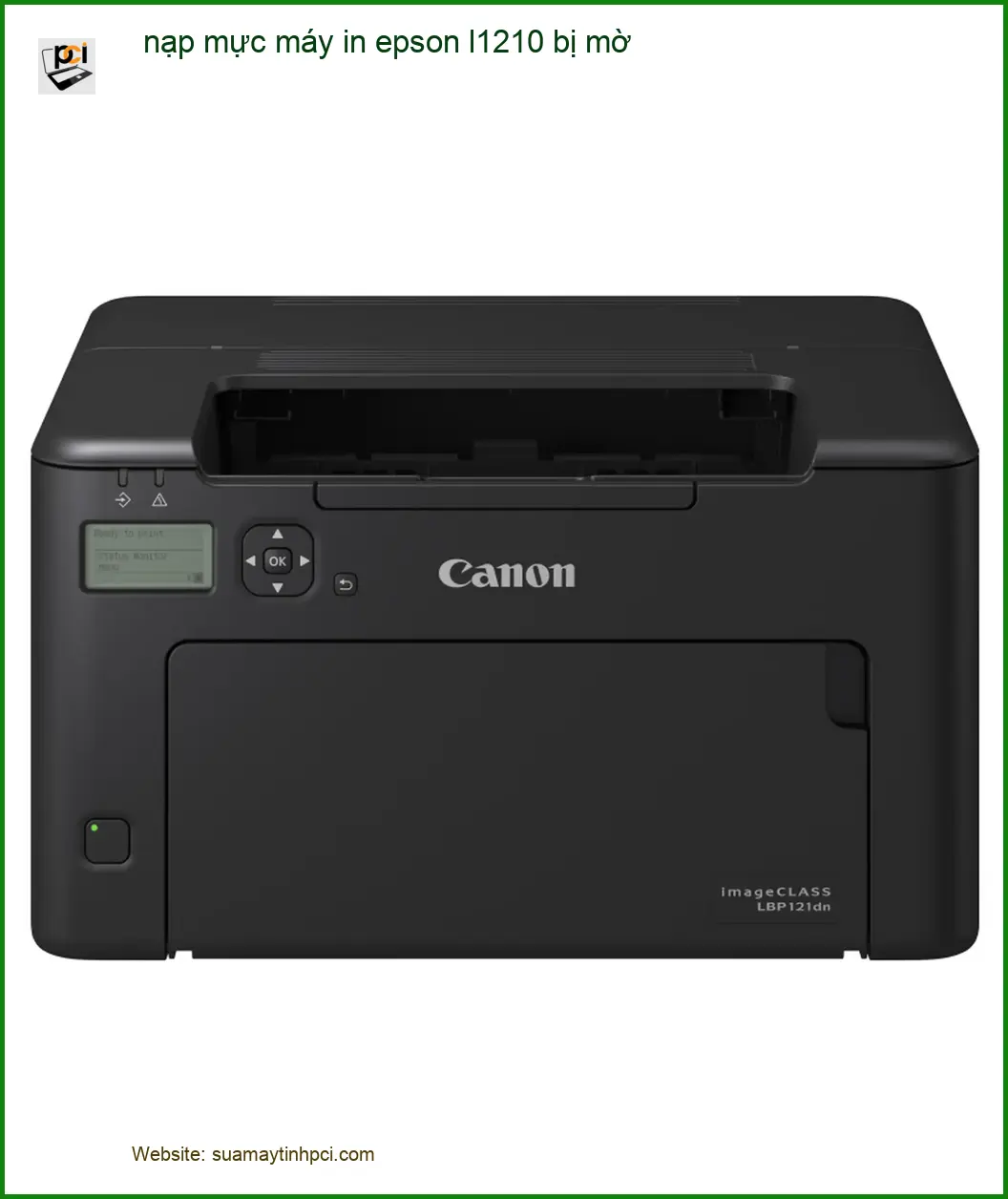 Sửa Chữa Nạp Mực Máy In Epson L1210 Bị Mờ Tận Nơi – Thợ Nhanh