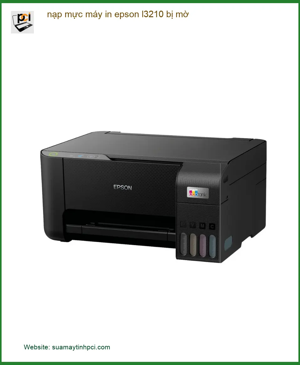 Sửa Chữa Nạp Mực Máy In Epson L3210 Bị Mờ Tận Nơi – Điện thoại công ty xử lý gấp