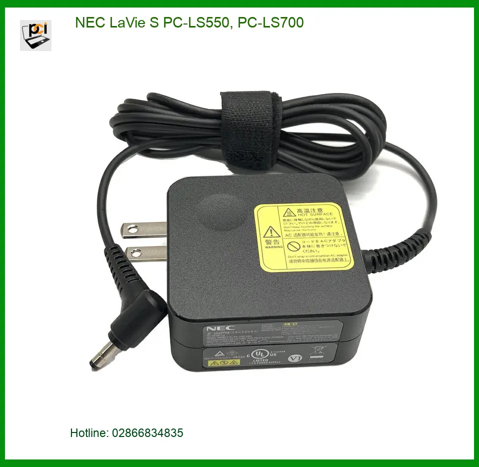Sạc Laptop NEC PC-LS550 - Giá Rẻ, Giao Nhanh Tận Nơi TPHCM