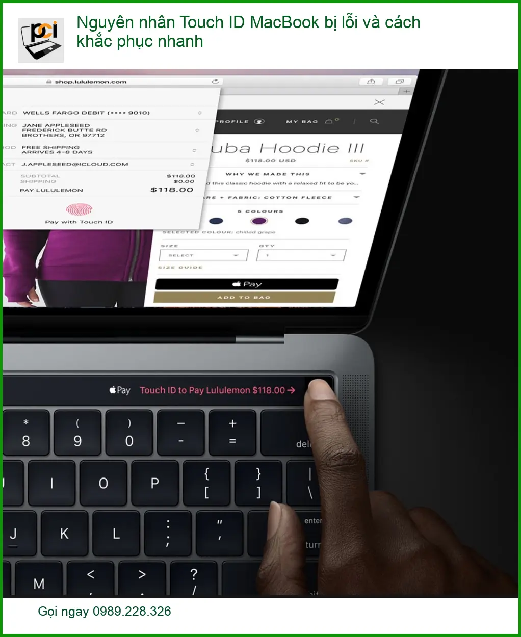 Macbook Nguyên nhân Touch ID MacBook bị lỗi và cách khắc phục nhanh chóng, hiệu quả