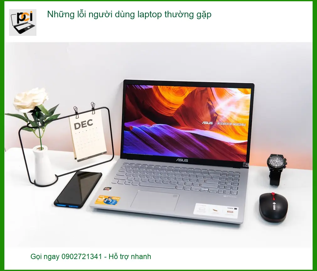 Laptop Những lỗi người dùng laptop thường gặp – Trung tâm sửa chữa uy tín TPHCM
